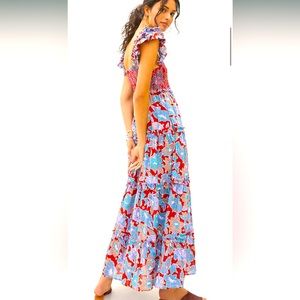 Love the Label smocked dress size small